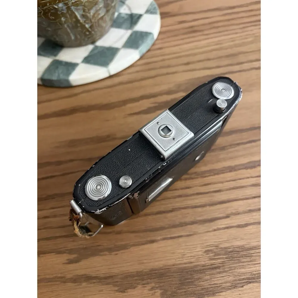 Vintage 1936 Zeiss Ikon Folding Camera Novar Anastigmat 6.3/10.5cm Telma Shutter